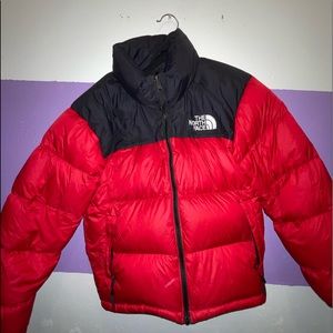 The North Face 1996 Retro Nuptse Puffer Jacket - Red
